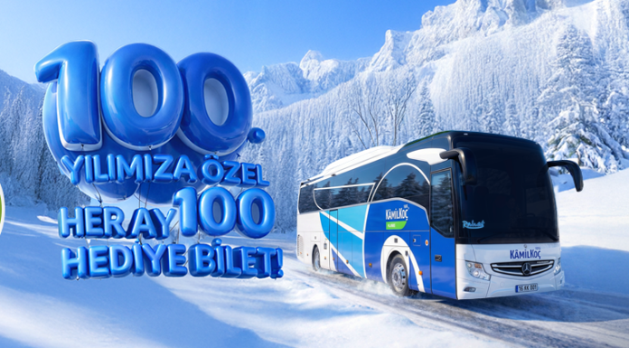 Kâmil Koç, 100. Yılını Dev Bir Kampanyayla Karşılıyor: 2026 boyunca her ay 100 şanslı yolcuya ücretsiz bilet