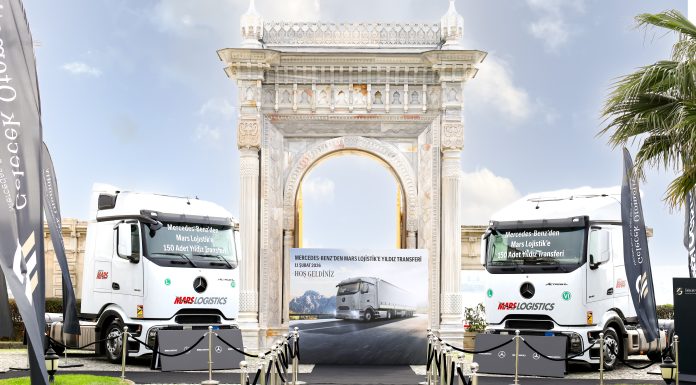 Mars Logistics, Filosunu 150 Adet Mercedes-Benz Actros L ProCab ile Genişletti