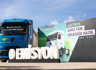 Mercedes-Benz Türk, İlk Mercedes-Benz eActros 600 Teslimatını Medcem Çimento’ya Gerçekleştirdi