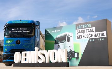 Mercedes-Benz Türk, İlk Mercedes-Benz eActros 600 Teslimatını Medcem Çimento’ya Gerçekleştirdi