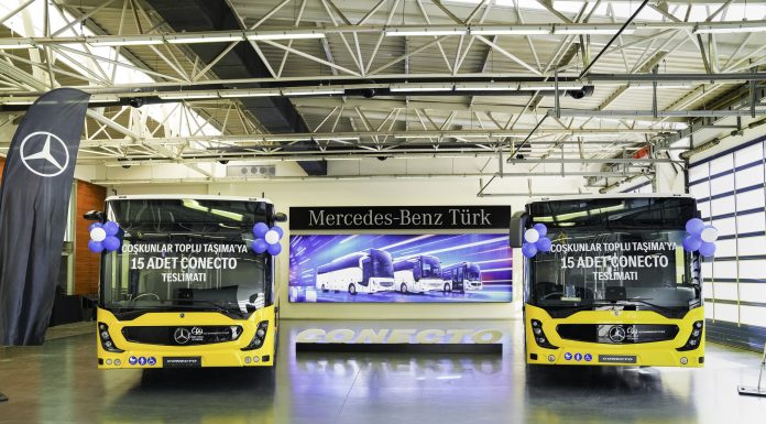 Mercedes-Benz Türk’ten Coşkunlar Toplu Taşıma Hizmetleri’ne 15 adet 2026 Model Mercedes-Benz Conecto Otobüs Teslimatı
