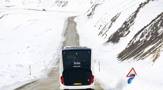 MAN’ın elektrikli otobüsü Lion’s Coach E, Erzurum ve İsveç’te kar ve buza meydan okudu
