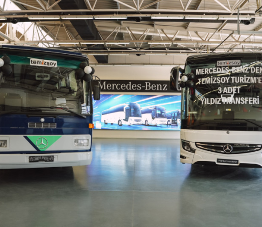 Mercedes-Benz Türk’ten Temizsoy Turizm’e 3 adet Mercedes-Benz Tourismo Otobüs Teslimatı