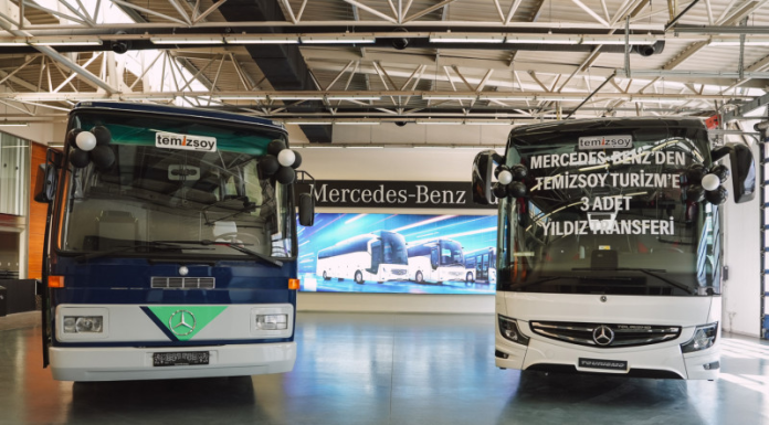 Mercedes-Benz Türk’ten Temizsoy Turizm’e 3 adet Mercedes-Benz Tourismo Otobüs Teslimatı