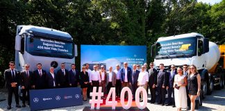 Mercedes-Benz Türk ile Boğaziçi Beton İş Birliği, 400 Araçlık Yeni Yatırımla Güçlendi