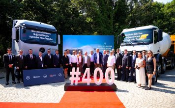 Mercedes-Benz Türk ile Boğaziçi Beton İş Birliği, 400 Araçlık Yeni Yatırımla Güçlendi