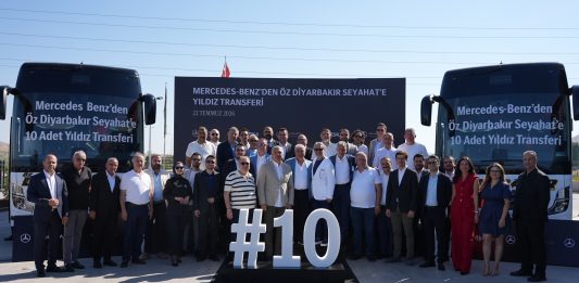 Mercedes-Benz Türk’ten Öz Diyarbakır’ın Filosuna 10 Yeni Travego