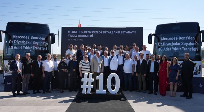 Mercedes-Benz Türk’ten Öz Diyarbakır’ın Filosuna 10 Yeni Travego