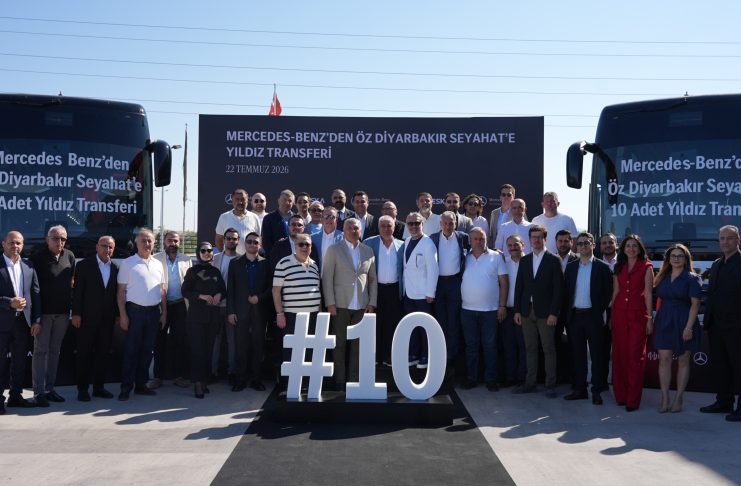 Mercedes-Benz Türk’ten Öz Diyarbakır’ın Filosuna 10 Yeni Travego